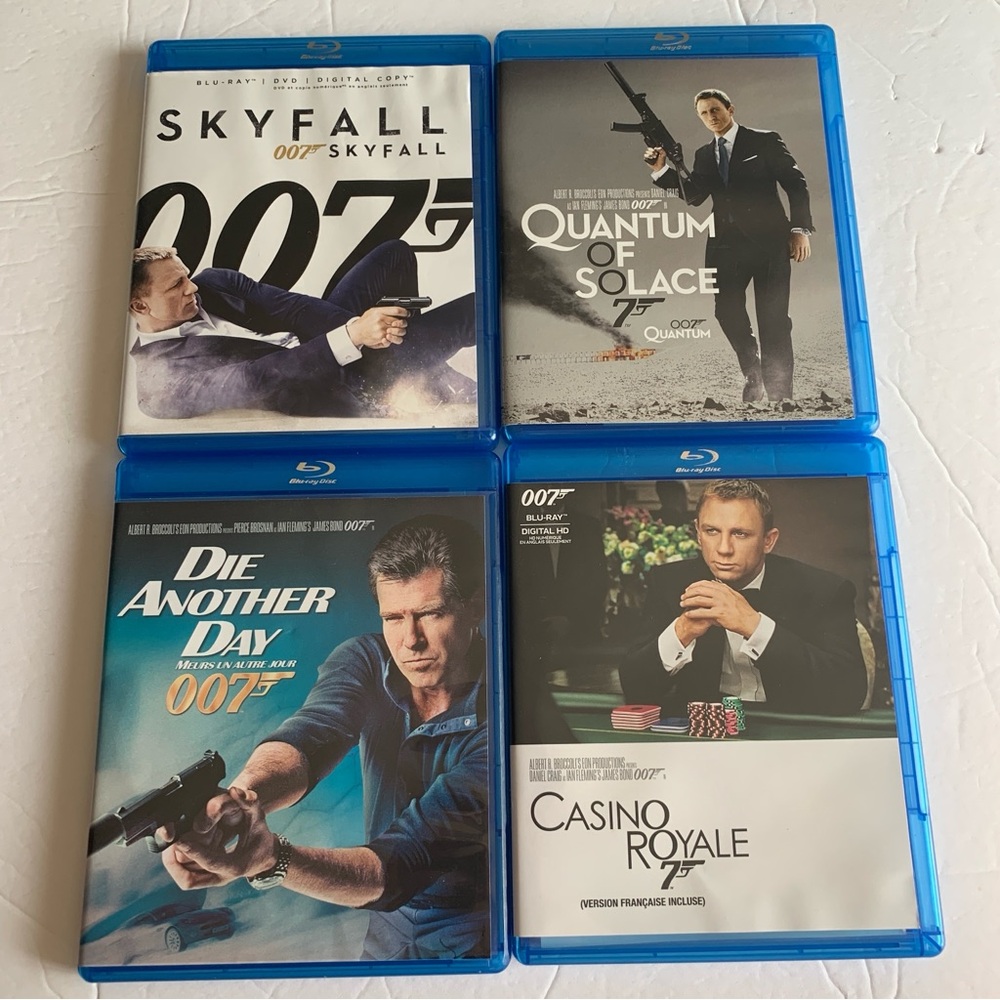 💙 James Bond 007 Blu-ray Collection